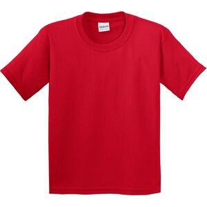 (L, Red) Gildan Youth Unisex Heavy Cotton T-Shirt (L, Red) Gildan Youth Unisex Heavy Cotton T-Shirt