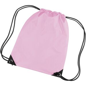 (One Size, Classic Pink) Bagbase Premium Gymsac Water Resistant Bag (11 Litres) (One Size, Classic Pink) Bagbase Premium Gymsac Water Resistant Bag (11 Litres)
