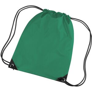 (One Size, Kelly Green) Bagbase Premium Gymsac Water Resistant Bag (11 Litres) ( (One Size, Kelly Green) Bagbase Premium Gymsac Water Resistant Bag (11 Litres) (