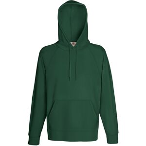(L, Bottle Green) Fruit Of The Loom Mens Lightweight Hooded Sweatshirt / Hoodie (L, Bottle Green) Fruit Of The Loom Mens Lightweight Hooded Sweatshirt / Hoodie