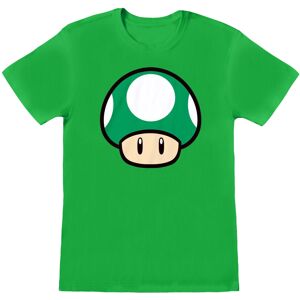 Super Mario Womens/Ladies 1 Up Mushroom Fitted T-Shirt Super Mario Womens/Ladies 1 Up Mushroom Fitted T-Shirt