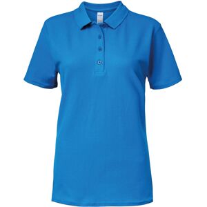 (M, Sapphire) Gildan Softstyle Womens/Ladies Short Sleeve Double Pique Polo Shir (M, Sapphire) Gildan Softstyle Womens/Ladies Short Sleeve Double Pique Polo Shir