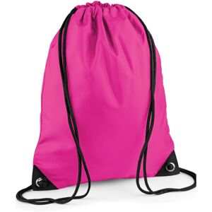 (One Size, Fuchsia) Bagbase Premium Drawstring Bag (One Size, Fuchsia) Bagbase Premium Drawstring Bag