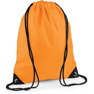 (One Size, Fluorescent Orange) Bagbase Premium Drawstring Bag (One Size, Fluorescent Orange) Bagbase Premium Drawstring Bag