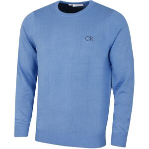 (3XL, Blue Marl) Calvin Klein Mens 2022 Round Neck Tour Durable Soft Golf Sweate (3XL, Blue Marl) Calvin Klein Mens 2022 Round Neck Tour Durable Soft Golf Sweate