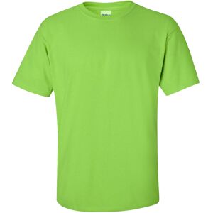 (L, Lime) Gildan Mens Ultra Cotton Short Sleeve T-Shirt (L, Lime) Gildan Mens Ultra Cotton Short Sleeve T-Shirt