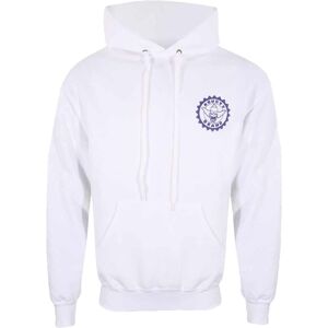 (M, White) The Simpsons Unisex Adult KrustyOs Hoodie (M, White) The Simpsons Unisex Adult KrustyOs Hoodie