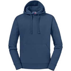 (M, Indigo) Russell Mens Authentic Hoodie (M, Indigo) Russell Mens Authentic Hoodie