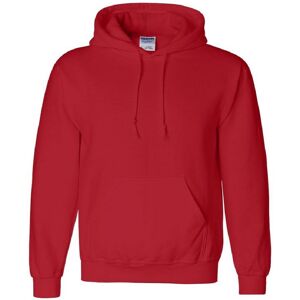 (L, Red) Gildan Heavyweight DryBlend Adult Unisex Hooded Sweatshirt Top / Hoodie (L, Red) Gildan Heavyweight DryBlend Adult Unisex Hooded Sweatshirt Top / Hoodie