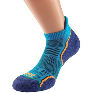 (L, Kingfisher Blue/Navy) 1000 Mile Mens Run Socks (Pack of 2) (L, Kingfisher Blue/Navy) 1000 Mile Mens Run Socks (Pack of 2)