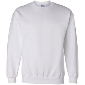 (2XL, White) Gildan DryBlend Adult Set-In Crew Neck Sweatshirt (13 Colours) (2XL, White) Gildan DryBlend Adult Set-In Crew Neck Sweatshirt (13 Colours)