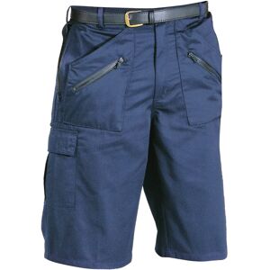 (M, Dark Navy) Portwest Mens Action Shorts (S889) (M, Dark Navy) Portwest Mens Action Shorts (S889)