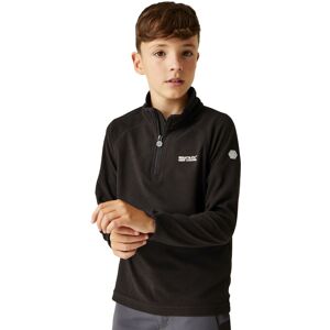 (3-4Yrs, Black) Regatta Kids Loco Half Zip Mini Stripe Outdoor Pullover Fleece (3-4Yrs, Black) Regatta Kids Loco Half Zip Mini Stripe Outdoor Pullover Fleece