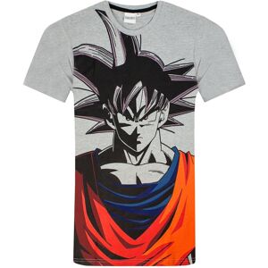 (M, Grey/Black/Red) Dragon Ball Z Mens Goku Long Pyjama Set (M, Grey/Black/Red) Dragon Ball Z Mens Goku Long Pyjama Set