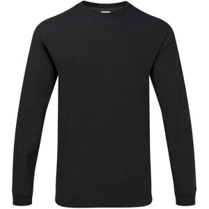 (L, Black) Gildan Mens Hammer Heavyweight Long Sleeve T-Shirt (L, Black) Gildan Mens Hammer Heavyweight Long Sleeve T-Shirt