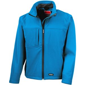 (L, Azure Blue) Result Mens Softshell Premium 3 Layer Performance Jacket (Waterp (L, Azure Blue) Result Mens Softshell Premium 3 Layer Performance Jacket (Waterp