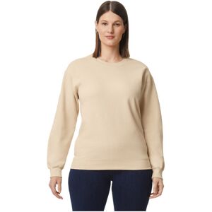 (L, Sand) Gildan Unisex Adult Softstyle Fleece Midweight Pullover (L, Sand) Gildan Unisex Adult Softstyle Fleece Midweight Pullover
