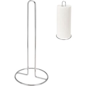 GEEZY Kitchen Paper Roll Towel Holder Stand Freestanding Chrome Finish Stainless GEEZY Kitchen Paper Roll Towel Holder Stand Freestanding Chrome Finish Stainless