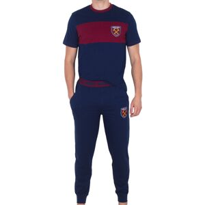 (XL) West Ham United FC Mens Pyjamas Long Premium Set OFFICIAL Football Gift (XL) West Ham United FC Mens Pyjamas Long Premium Set OFFICIAL Football Gift