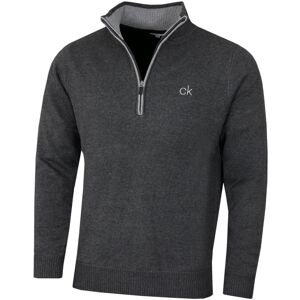 (M, Charcoal Marl) Calvin Klein Mens 2022 Lined Chunky Windproof Lined Stretch 1 (M, Charcoal Marl) Calvin Klein Mens 2022 Lined Chunky Windproof Lined Stretch 1