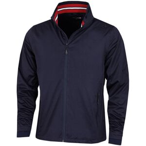 (XL, Navy/Red) Calvin Klein Mens 2021 Collar Detail Waterproof Stretch Golf Jack (XL, Navy/Red) Calvin Klein Mens 2021 Collar Detail Waterproof Stretch Golf Jack