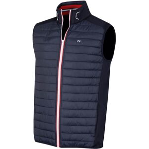 (S, Navy) Calvin Klein Mens 2021 Hybrid CK Insulate Lightweight Gilet (S, Navy) Calvin Klein Mens 2021 Hybrid CK Insulate Lightweight Gilet