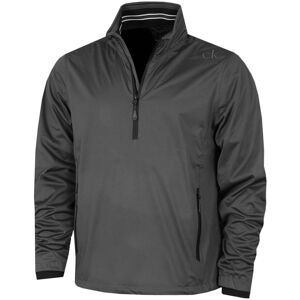 (L, Charcoal/Black) Calvin Klein Mens 2021 Waterproof Half Zip Stretch Golf Jack (L, Charcoal/Black) Calvin Klein Mens 2021 Waterproof Half Zip Stretch Golf Jack
