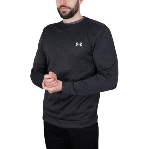 (S, Black/Halo Gray) Under Armour Mens UA Water Repellent Fleece Lightweight Cre (S, Black/Halo Gray) Under Armour Mens UA Water Repellent Fleece Lightweight Cre