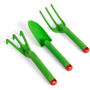 Bigjigs Toys Kids Gardening Tools Set - 3 Piece Garden Tools Toy Set with Hand F Bigjigs Toys Kids Gardening Tools Set - 3 Piece Garden Tools Toy Set with Hand F