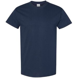(S, Navy) Gildan Mens Heavy Cotton Short Sleeve T-Shirt (Pack Of 5) (S, Navy) Gildan Mens Heavy Cotton Short Sleeve T-Shirt (Pack Of 5)