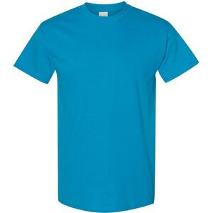 (S, Sapphire) Gildan Mens Heavy Cotton Short Sleeve T-Shirt (Pack Of 5) (S, Sapphire) Gildan Mens Heavy Cotton Short Sleeve T-Shirt (Pack Of 5)