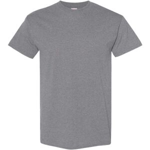 (M, Graphite Heather) Gildan Mens Heavy Cotton Short Sleeve T-Shirt (Pack Of 5) (M, Graphite Heather) Gildan Mens Heavy Cotton Short Sleeve T-Shirt (Pack Of 5)