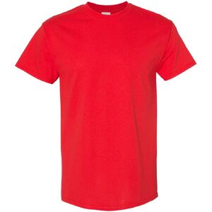 (3XL, Red) Gildan Mens Heavy Cotton Short Sleeve T-Shirt (Pack Of 5) (3XL, Red) Gildan Mens Heavy Cotton Short Sleeve T-Shirt (Pack Of 5)