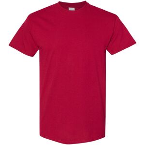 (L, Cardinal) Gildan Mens Heavy Cotton Short Sleeve T-Shirt (Pack Of 5) (L, Cardinal) Gildan Mens Heavy Cotton Short Sleeve T-Shirt (Pack Of 5)