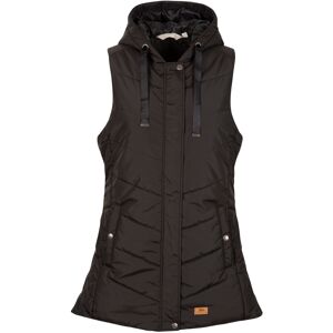 (10, Black) Trespass Womens Gilet Bodywarmer Hooded Juniper (10, Black) Trespass Womens Gilet Bodywarmer Hooded Juniper
