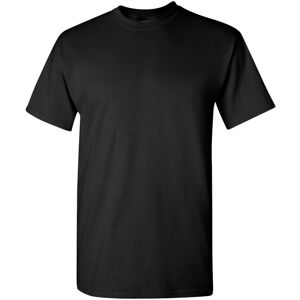 (5XL, Black) Gildan Mens Heavy Cotton Short Sleeve T-Shirt (Pack Of 5) (5XL, Black) Gildan Mens Heavy Cotton Short Sleeve T-Shirt (Pack Of 5)