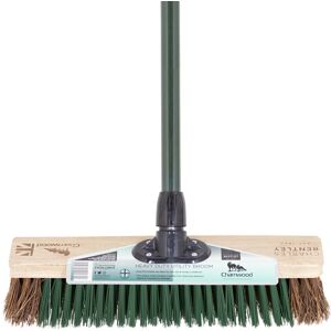 Charles Bentley Charnwood 16" Utility Broom with Scraper for Garden & Outdoor Ma Charles Bentley Charnwood 16" Utility Broom with Scraper for Garden & Outdoor Ma