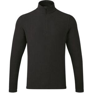 (XXL, Black) Premier Unisex Adult Recyclight Quarter Zip Fleece Top (XXL, Black) Premier Unisex Adult Recyclight Quarter Zip Fleece Top