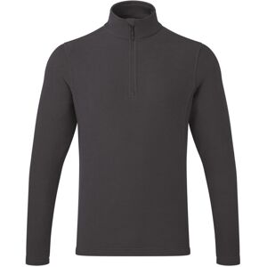 (S, Dark Grey) Premier Unisex Adult Recyclight Quarter Zip Fleece Top (S, Dark Grey) Premier Unisex Adult Recyclight Quarter Zip Fleece Top