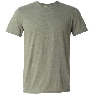 (L, Heather Military Green) Gildan Mens Short Sleeve Soft-Style T-Shirt (L, Heather Military Green) Gildan Mens Short Sleeve Soft-Style T-Shirt