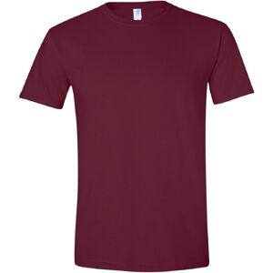 (S, Maroon) Gildan Mens Short Sleeve Soft-Style T-Shirt (S, Maroon) Gildan Mens Short Sleeve Soft-Style T-Shirt