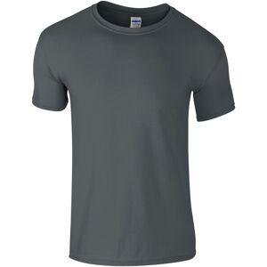 (S, Charcoal) Gildan Mens Short Sleeve Soft-Style T-Shirt (S, Charcoal) Gildan Mens Short Sleeve Soft-Style T-Shirt