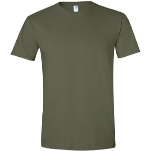 (2XL, Military Green) Gildan Mens Short Sleeve Soft-Style T-Shirt (2XL, Military Green) Gildan Mens Short Sleeve Soft-Style T-Shirt