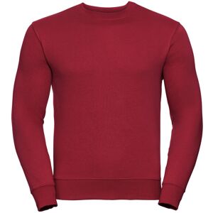 (2XL, Classic Red) Russell Mens Authentic Sweatshirt (Slimmer Cut) (2XL, Classic Red) Russell Mens Authentic Sweatshirt (Slimmer Cut)