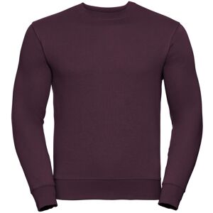 (XS, Burgundy) Russell Mens Authentic Sweatshirt (Slimmer Cut) (XS, Burgundy) Russell Mens Authentic Sweatshirt (Slimmer Cut)