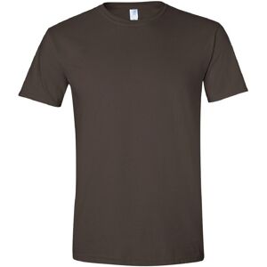 (M, Dark Chocolate) Gildan Mens Short Sleeve Soft-Style T-Shirt (M, Dark Chocolate) Gildan Mens Short Sleeve Soft-Style T-Shirt