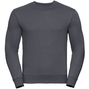 (XS, Convoy Grey) Russell Mens Authentic Sweatshirt (Slimmer Cut) (XS, Convoy Grey) Russell Mens Authentic Sweatshirt (Slimmer Cut)