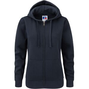 (M, French Navy) Russell Ladies Premium Authentic Zipped Hoodie (3-Layer Fabric) (M, French Navy) Russell Ladies Premium Authentic Zipped Hoodie (3-Layer Fabric)