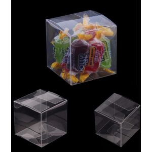 Unbranded 100 Clear PVC Sweets Gift Candy Boxes Cookies Bag Wedding Favour Party Decor Unbranded 100 Clear PVC Sweets Gift Candy Boxes Cookies Bag Wedding Favour Party Decor