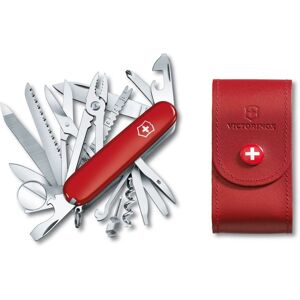 (red/red) Victorinox SWISS CHAMP Swiss army knife bundle pack - with free Victor (red/red) Victorinox SWISS CHAMP Swiss army knife bundle pack - with free Victor